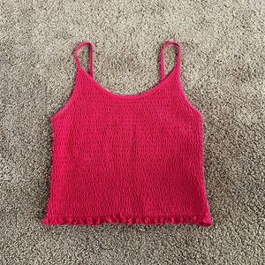 Hollister Red Tank Top